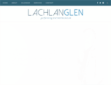 Tablet Screenshot of lachlanglen.net